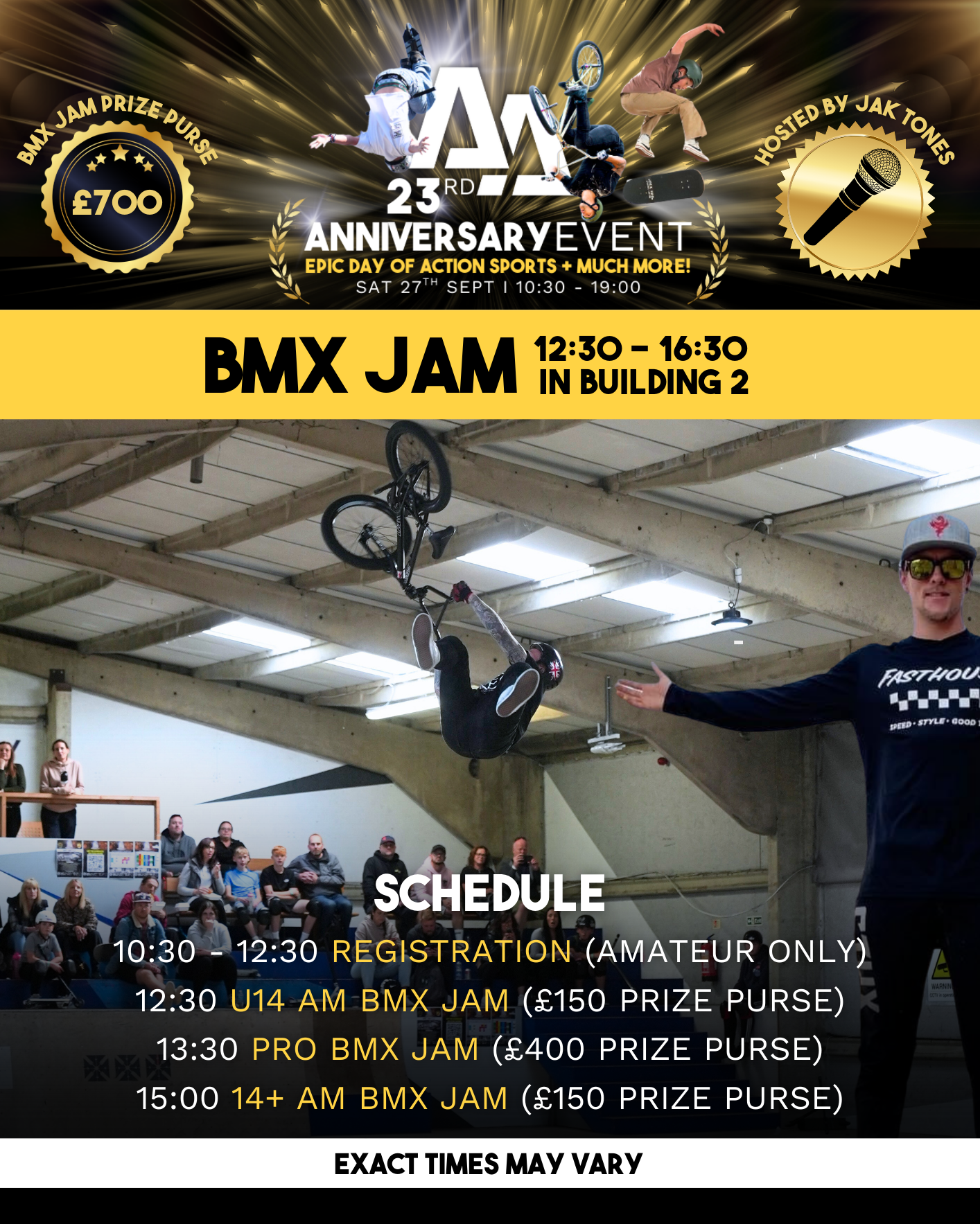 23RD ANNIVERSARY EVENT - SCHEDULES & MAP