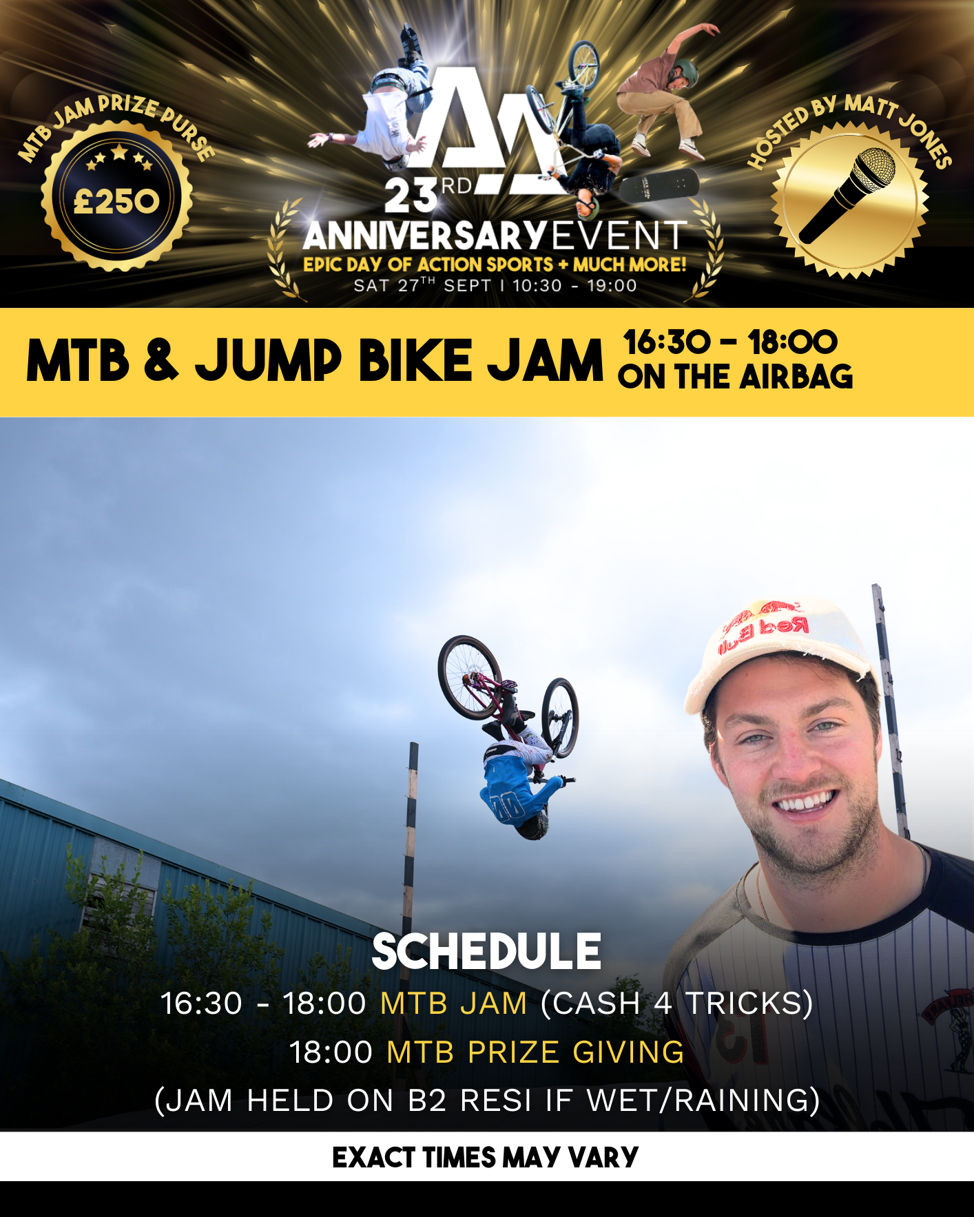 23RD ANNIVERSARY EVENT - SCHEDULES & MAP