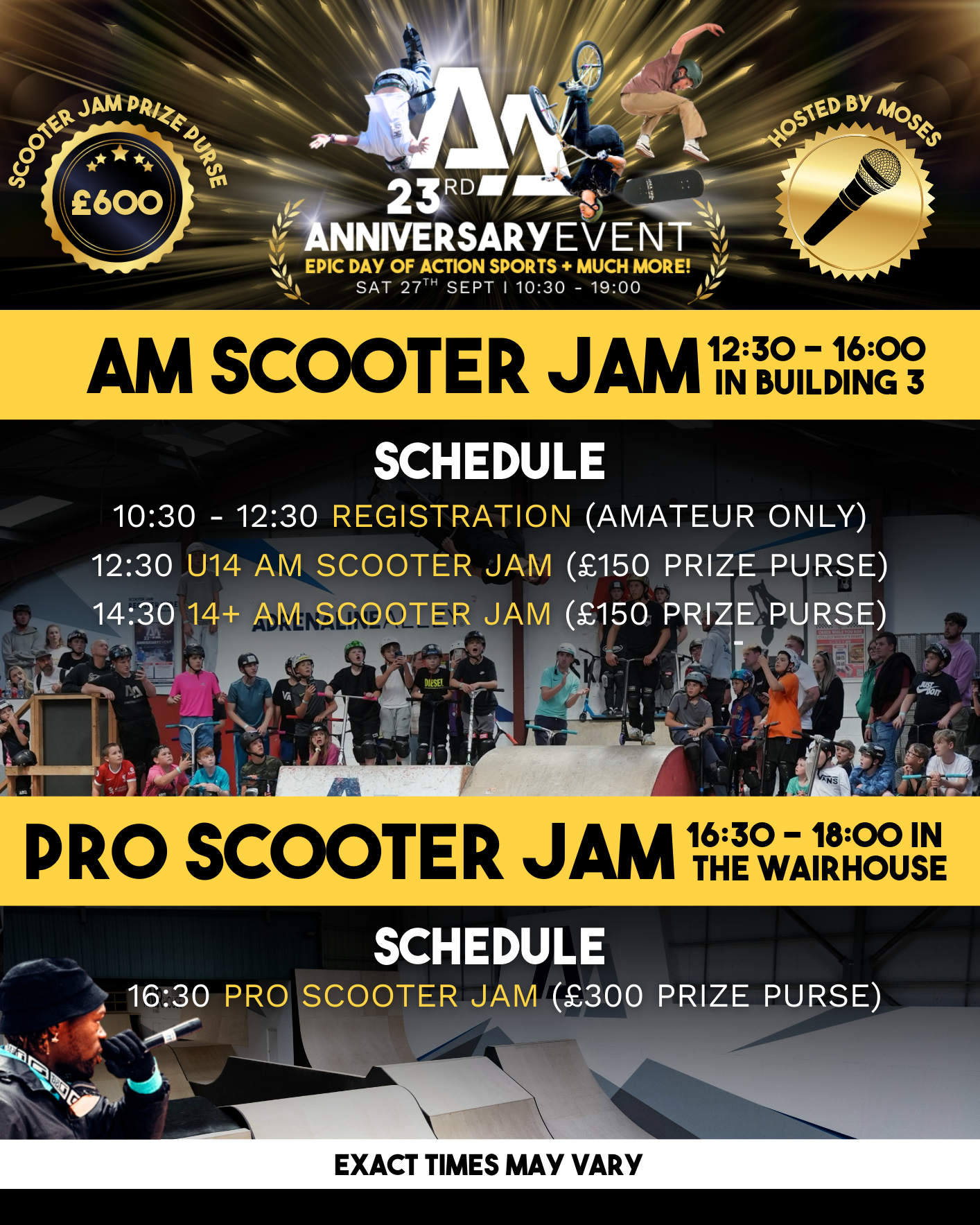 23RD ANNIVERSARY EVENT - SCHEDULES & MAP