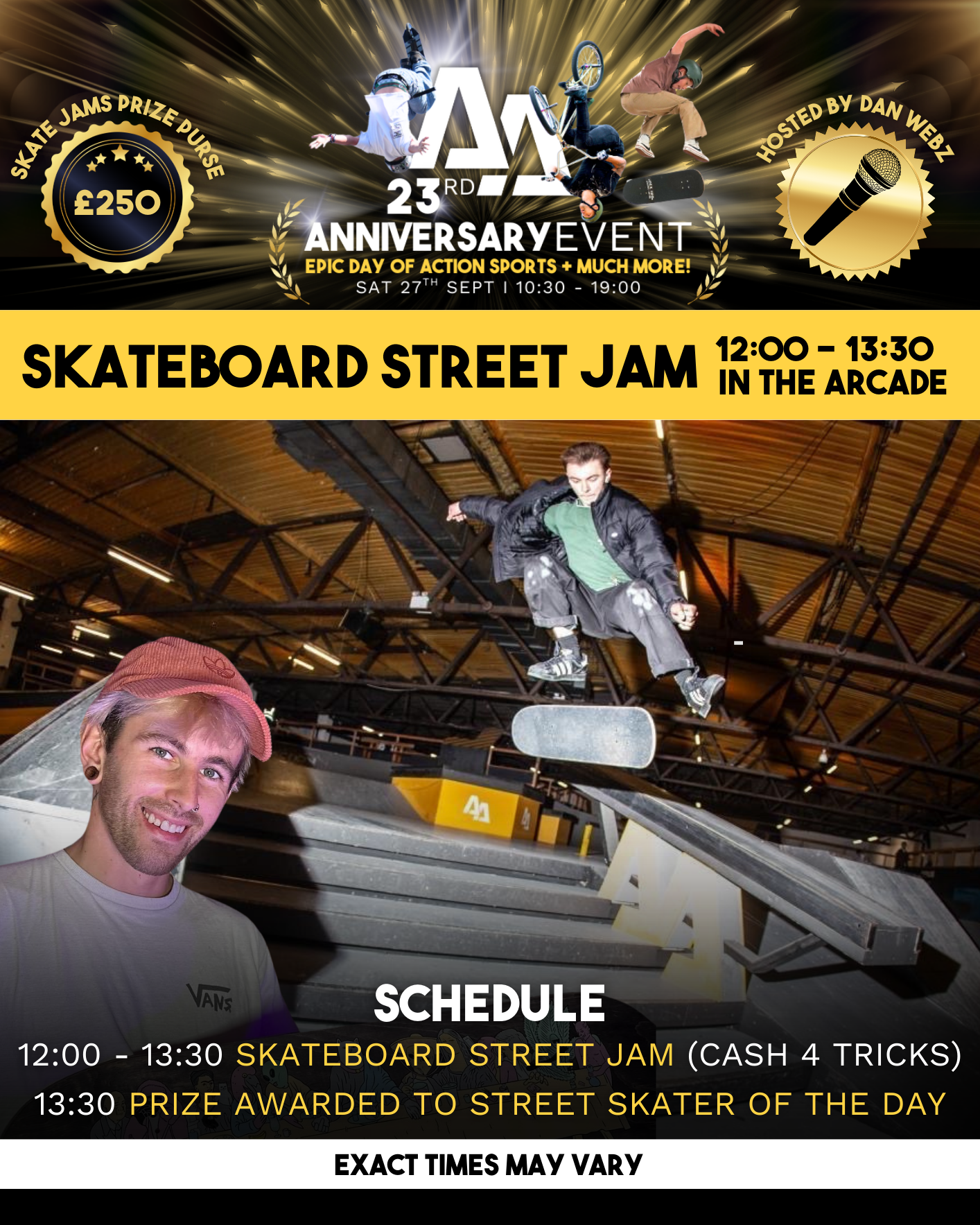 23RD ANNIVERSARY EVENT - SCHEDULES & MAP