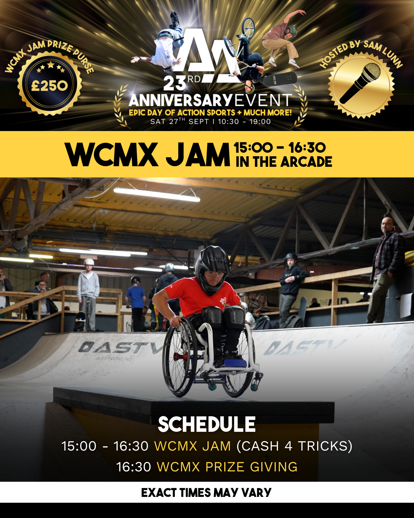 23RD ANNIVERSARY EVENT - SCHEDULES & MAP